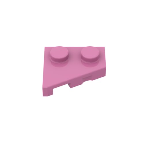 Gobricks Kreisplatte, 50 Stück, 50 Stück, kompatibel mit Lego GDS-M228, klassisches Bulk-Spielzeug, MOC, Farbe: Dunkelrosa 221 von XYEIUGO