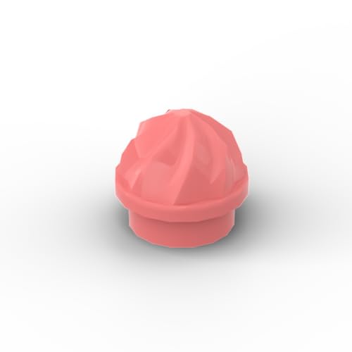 Gobricks Lebensmittel, Eiscreme, Lebensmittel, 50 Stück, kompatibel mit Lego GDS-M158 15470, klassisches Bulk-Spielzeug, MOC, Farbe: Korallenorange, 18 Gobricks Lebensmittel, Eiscreme, Lebensmittel, 50 Stück, kompatibel mit Lego GDS-M158 15470, klassisches Bulk-Spielzeug, MOC, Farbe: Korallenorange, 18 von XYEIUGO
