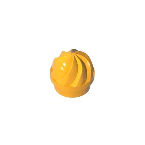 Gobricks Lebensmitteleis, 50 Stück, kompatibel mit Lego GDS-M158 15470, klassisches Bulk-Spielzeug, MOC, Farbe: Hellorange 191 von XYEIUGO