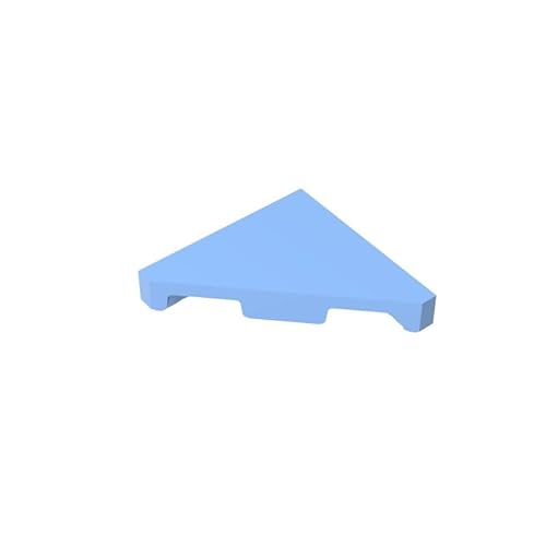 Gobricks Ornamente, 2 x 2 dreieckige Lichtpaneele, 50 Stück, kompatibel mit Lego 35787 GDS-90492, klassisches Bulk-Spielzeug, MOC, Farbe: Hellblau 212 Gobricks Ornamente, 2 x 2 dreieckige Lichtpaneele, 50 Stück, kompatibel mit Lego 35787 GDS-90492, klassisches Bulk-Spielzeug, MOC, Farbe: Hellblau 212 von XYEIUGO