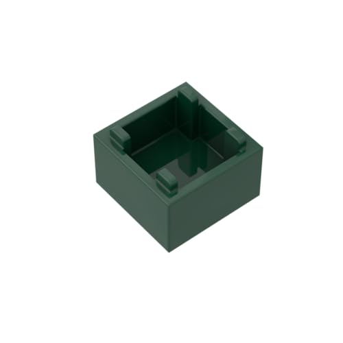 Gobricks Ornamente, 2 x 2 x 1 BoX, 10 Stück, kompatibel mit Lego GDS-90062 35700, klassisches Bulk-Spielzeug, MOC, Farbe: Dunkelgrün, 141 Gobricks Ornamente, 2 x 2 x 1 BoX, 10 Stück, kompatibel mit Lego GDS-90062 35700, klassisches Bulk-Spielzeug, MOC, Farbe: Dunkelgrün, 141 von XYEIUGO