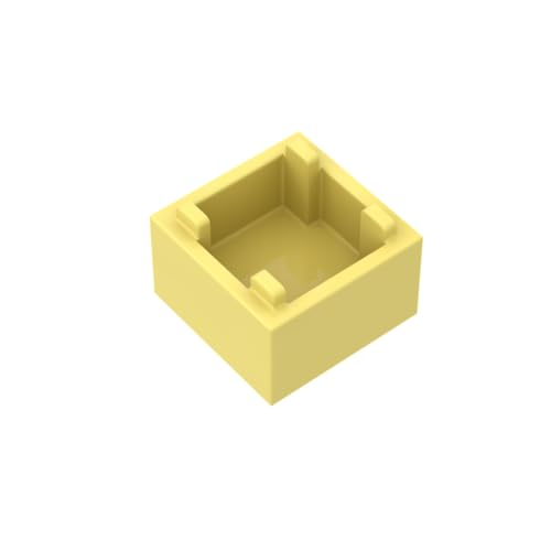 Gobricks Ornamente, 2 x 2 x 1 BoX, 10 Stück, kompatibel mit Lego GDS-90062 35700, klassisches Bulk-Spielzeug, MOC, Farbe: Hellgelb, 226 Gobricks Ornamente, 2 x 2 x 1 BoX, 10 Stück, kompatibel mit Lego GDS-90062 35700, klassisches Bulk-Spielzeug, MOC, Farbe: Hellgelb, 226 von XYEIUGO