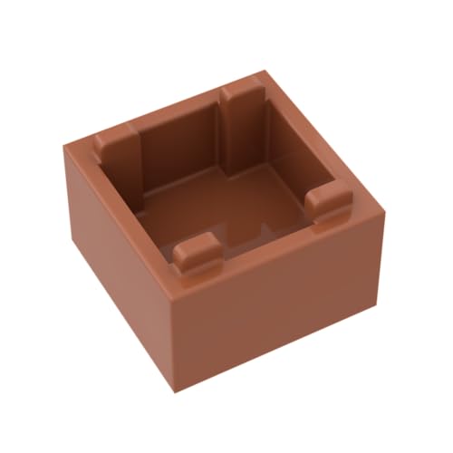 Gobricks Ornamente, 2 x 2 x 1 Box, 10 Stück, kompatibel mit Lego GDS-90062 35700, klassisches Bulk-Spielzeug, MOC, Farbe: Dunkelorange 38 Gobricks Ornamente, 2 x 2 x 1 Box, 10 Stück, kompatibel mit Lego GDS-90062 35700, klassisches Bulk-Spielzeug, MOC, Farbe: Dunkelorange 38 von XYEIUGO