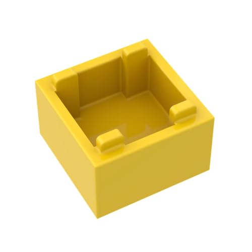 Gobricks Ornamente, 2 x 2 x 1 Box, 10 Stück, kompatibel mit Lego GDS-90062 35700, klassisches Bulk-Spielzeug, MOC, Farbe: Gelb 24 Gobricks Ornamente, 2 x 2 x 1 Box, 10 Stück, kompatibel mit Lego GDS-90062 35700, klassisches Bulk-Spielzeug, MOC, Farbe: Gelb 24 von XYEIUGO