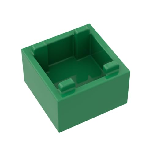 Gobricks Ornamente, 2 x 2 x 1 Box, 10 Stück, kompatibel mit Lego GDS-90062 35700, klassisches Bulk-Spielzeug, MOC, Farbe: Grün 28 Gobricks Ornamente, 2 x 2 x 1 Box, 10 Stück, kompatibel mit Lego GDS-90062 35700, klassisches Bulk-Spielzeug, MOC, Farbe: Grün 28 von XYEIUGO