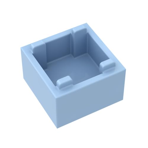 Gobricks Ornamente, 2 x 2 x 1 Box, 10 Stück, kompatibel mit Lego GDS-90062 35700, klassisches Bulk-Spielzeug, MOC, Farbe: Hellblau 212 Gobricks Ornamente, 2 x 2 x 1 Box, 10 Stück, kompatibel mit Lego GDS-90062 35700, klassisches Bulk-Spielzeug, MOC, Farbe: Hellblau 212 von XYEIUGO
