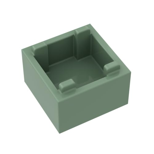 Gobricks Ornamente, 2 x 2 x 1 Box, 10 Stück, kompatibel mit Lego GDS-90062 35700, klassisches Bulk-Spielzeug, MOC, Farbe: Sandgrün, 151 Gobricks Ornamente, 2 x 2 x 1 Box, 10 Stück, kompatibel mit Lego GDS-90062 35700, klassisches Bulk-Spielzeug, MOC, Farbe: Sandgrün, 151 von XYEIUGO