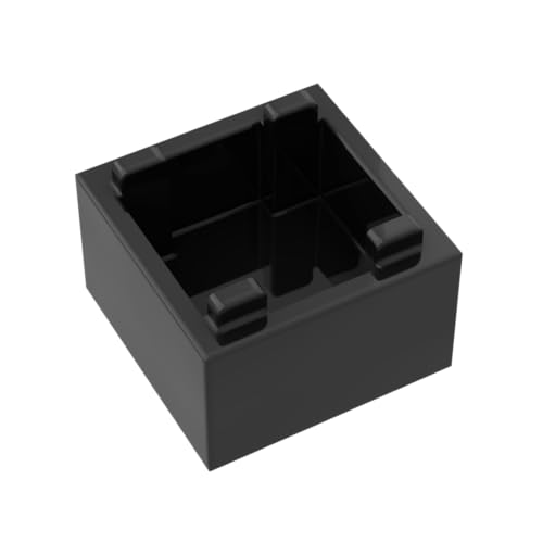 Gobricks Ornamente, 2 x 2 x 1 Box, 10 Stück, kompatibel mit Lego GDS-90062 35700, klassisches Bulk-Spielzeug, MOC, Farbe: Schwarz, 26 Stück Gobricks Ornamente, 2 x 2 x 1 Box, 10 Stück, kompatibel mit Lego GDS-90062 35700, klassisches Bulk-Spielzeug, MOC, Farbe: Schwarz, 26 Stück von XYEIUGO