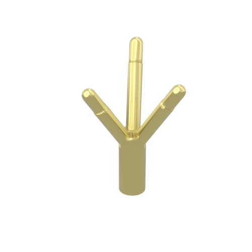 Gobricks Ornamente, Blumenstiel, 50 Stück, kompatibel mit Lego GDS-90064 99249, klassisches Bulk-Spielzeug, MOC, Farbe: Chrom, Gold Gobricks Ornamente, Blumenstiel, 50 Stück, kompatibel mit Lego GDS-90064 99249, klassisches Bulk-Spielzeug, MOC, Farbe: Chrom, Gold von XYEIUGO