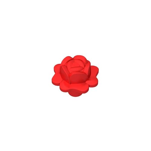 Gobricks Ornamente, Pflanzenrosen, 50 Stück, kompatibel mit Lego GDS-90120, klassisches Bulk-Spielzeug, MOC, Farbe: Rot 21 Gobricks Ornamente, Pflanzenrosen, 50 Stück, kompatibel mit Lego GDS-90120, klassisches Bulk-Spielzeug, MOC, Farbe: Rot 21 von XYEIUGO