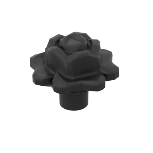 Gobricks Ornamente, Pflanzenrosen, 50 Stück, kompatibel mit Lego GDS-90120, klassisches Bulk-Spielzeug, MOC, Farbe: Schwarz 26 Gobricks Ornamente, Pflanzenrosen, 50 Stück, kompatibel mit Lego GDS-90120, klassisches Bulk-Spielzeug, MOC, Farbe: Schwarz 26 von XYEIUGO