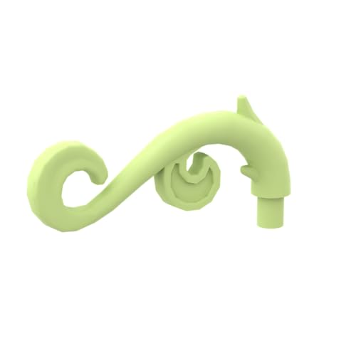 Gobricks Ornamente, Weinpflanzenende, kompatibel mit Lego 28870 GDS-90489, klassisches Bulk-Spielzeug, MOC, Farbe: Gelbgrün, 326, 10 Stück Gobricks Ornamente, Weinpflanzenende, kompatibel mit Lego 28870 GDS-90489, klassisches Bulk-Spielzeug, MOC, Farbe: Gelbgrün, 326, 10 Stück von XYEIUGO