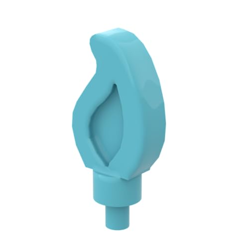 Gobricks Ornamente, kleine Flamme, 50 Stück, kompatibel mit Lego GDS-90035 37775, klassisches Bulk-Spielzeug, MOC, Farbe: Medium Azurblau 322 Gobricks Ornamente, kleine Flamme, 50 Stück, kompatibel mit Lego GDS-90035 37775, klassisches Bulk-Spielzeug, MOC, Farbe: Medium Azurblau 322 von XYEIUGO