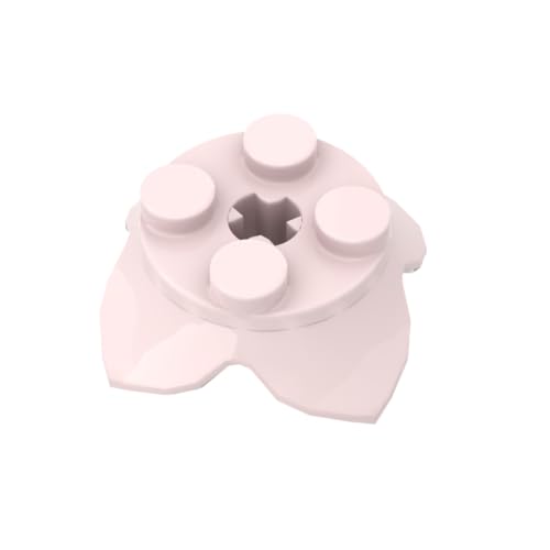 Gobricks Ornamente, vierblättrige Blütenblätter, 50 Stück, kompatibel mit Lego 15469 GDS-2043, klassisches Bulk-Spielzeug, MOC, Farbe: Hellrosa 17 Gobricks Ornamente, vierblättrige Blütenblätter, 50 Stück, kompatibel mit Lego 15469 GDS-2043, klassisches Bulk-Spielzeug, MOC, Farbe: Hellrosa 17 von XYEIUGO
