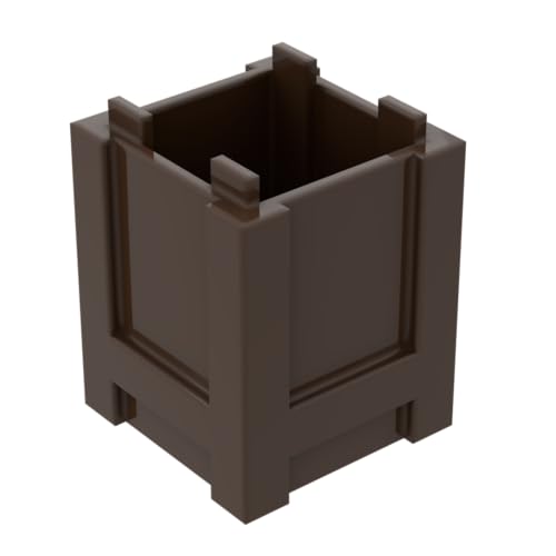 Gobricks Ornaments Aufbewahrungsbox, 10 Stück, kompatibel mit Lego GDS-M283 61780, klassisches Spielzeug, MOC, Farbe: Dunkelbraun 308 Gobricks Ornaments Aufbewahrungsbox, 10 Stück, kompatibel mit Lego GDS-M283 61780, klassisches Spielzeug, MOC, Farbe: Dunkelbraun 308 von XYEIUGO