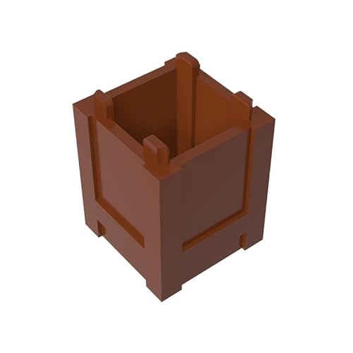Gobricks Ornaments Aufbewahrungsbox, quadratisch, kompatibel mit Lego GDS-M283 61780, klassisches Spielzeug, MOC, Farbe: Rotbraun 192, 10 Stück Gobricks Ornaments Aufbewahrungsbox, quadratisch, kompatibel mit Lego GDS-M283 61780, klassisches Spielzeug, MOC, Farbe: Rotbraun 192, 10 Stück von XYEIUGO