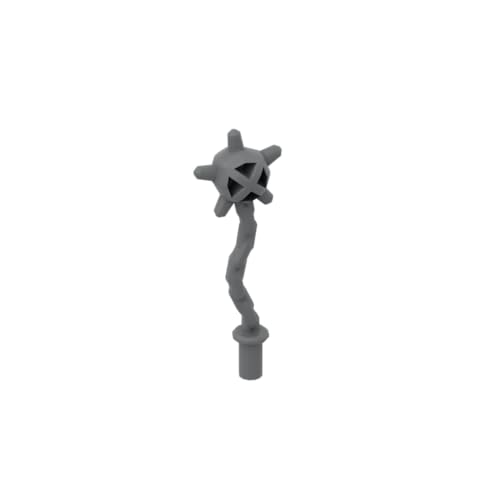 Gobricks Props Man Meteor-Hammer, Spike-Streitkolben, 50 Stück, kompatibel mit Lego GDS-2223, klassisches Bulk-Spielzeug, MOC, Farbe: Dunkelblaugrau, 199 von XYEIUGO