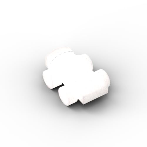 Gobricks Props Schlittschuhe, kompatibel mit Lego GDS-M232 11253, klassisches Bulk-Spielzeug, MOC, Farbe: Milchweiß, 10 Stück Gobricks Props Schlittschuhe, kompatibel mit Lego GDS-M232 11253, klassisches Bulk-Spielzeug, MOC, Farbe: Milchweiß, 10 Stück von XYEIUGO