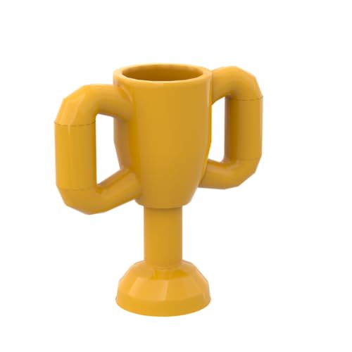 Gobricks Props Trophäe, 10 Stück, kompatibel mit Lego GDS-90057 10172/31922, klassisches Bulk-Spielzeug, MOC, Farbe: Hellorange 191 von XYEIUGO