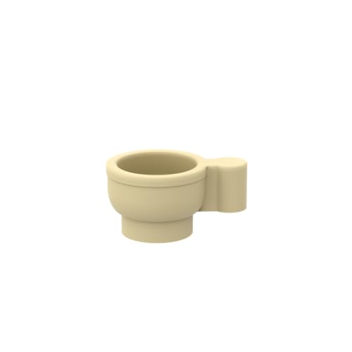 Gobricks Props Wasserbecher, 50 Stück, kompatibel mit Lego 38014 GDS-90127, klassisches Spielzeug, MOC, Farbe: Hellbraun 5 Gobricks Props Wasserbecher, 50 Stück, kompatibel mit Lego 38014 GDS-90127, klassisches Spielzeug, MOC, Farbe: Hellbraun 5 von XYEIUGO