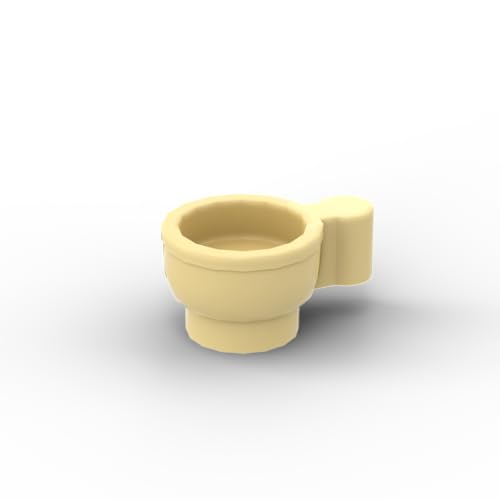 Gobricks Props Wasserbecher, 50 Stück, kompatibel mit Lego 38014 GDS-90127, klassisches Spielzeug, MOC, Farbe: Hellgelb Gobricks Props Wasserbecher, 50 Stück, kompatibel mit Lego 38014 GDS-90127, klassisches Spielzeug, MOC, Farbe: Hellgelb von XYEIUGO