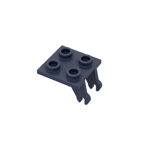 Gobricks Rad 2 x 2 mit Radkralle, 20 Stück, kompatibel mit Lego 2415 GDS-2197, klassisches Bulk-Spielzeug, MOC, Farbe: Dunkelblau 140 von XYEIUGO