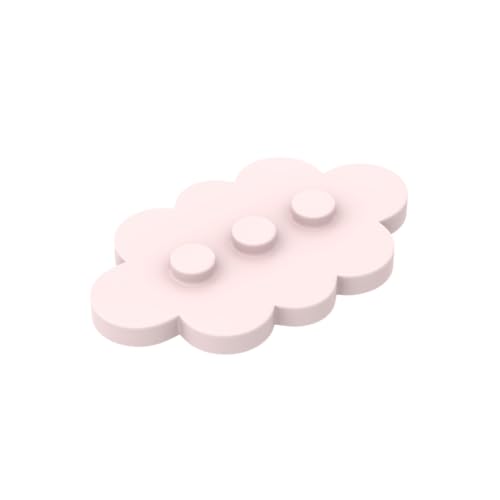 Gobricks Requisiten, 3 x 5 weiße Wolken, 10 Stück, kompatibel mit Lego 35470 GDS-2138, klassisches Bulk-Spielzeug, MOC, Farbe: Hellrosa 17 Gobricks Requisiten, 3 x 5 weiße Wolken, 10 Stück, kompatibel mit Lego 35470 GDS-2138, klassisches Bulk-Spielzeug, MOC, Farbe: Hellrosa 17 von XYEIUGO