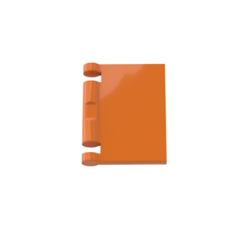 Gobricks Requisiten, Buchrückseite, kompatibel mit Lego 24324 GDS-2160, klassisches Spielzeug, MOC, Farbe: Orange 106, 10 Stück Gobricks Requisiten, Buchrückseite, kompatibel mit Lego 24324 GDS-2160, klassisches Spielzeug, MOC, Farbe: Orange 106, 10 Stück von XYEIUGO