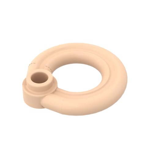 Gobricks Requisiten, Flotationsring, Lebenserhaltungsring, kompatibel mit Lego 30340 GDS-2052, klassisches Bulk-Spielzeug, MOC, Farbe: helles Fleisch 283, 10 Stück Gobricks Requisiten, Flotationsring, Lebenserhaltungsring, kompatibel mit Lego 30340 GDS-2052, klassisches Bulk-Spielzeug, MOC, Farbe: helles Fleisch 283, 10 Stück von XYEIUGO
