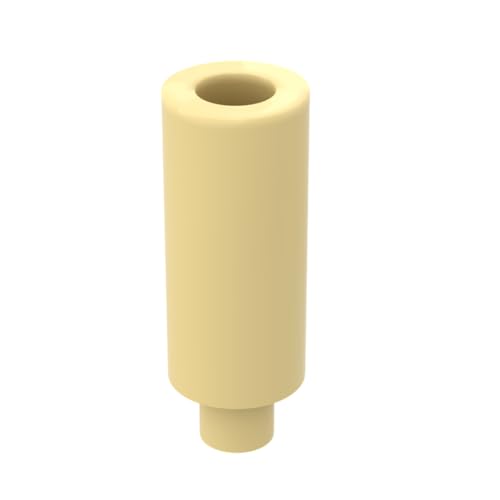 Gobricks Requisiten, Kerzen, kompatibel mit Lego GDS-90069 37762, klassisches Spielzeug, MOC, Farbe: Hellgelb, 50 Stück von XYEIUGO