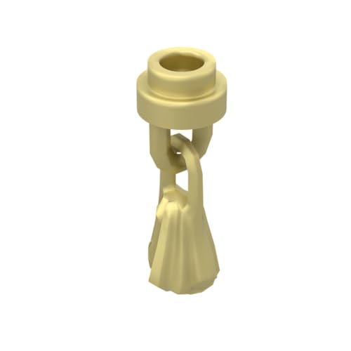 Gobricks Requisiten, Quasten-Anhänger, Dekoration, 10 Stück, kompatibel mit Lego GDS-90021 25375/28836, klassisches Bulk-Spielzeug, MOC, Farbe: helles Gold Gobricks Requisiten, Quasten-Anhänger, Dekoration, 10 Stück, kompatibel mit Lego GDS-90021 25375/28836, klassisches Bulk-Spielzeug, MOC, Farbe: helles Gold von XYEIUGO