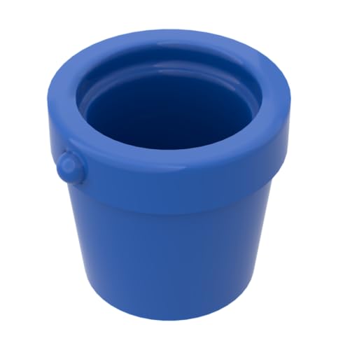Gobricks Requisiten, kleiner Eimer, 50 Stück, kompatibel mit Lego GDS-M245 95343, klassisches Bulk-Spielzeug, MOC, Farbe: Blau 23 Gobricks Requisiten, kleiner Eimer, 50 Stück, kompatibel mit Lego GDS-M245 95343, klassisches Bulk-Spielzeug, MOC, Farbe: Blau 23 von XYEIUGO