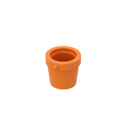 Gobricks Requisiten, kleiner Eimer, 50 Stück, kompatibel mit Lego GDS-M245 95343, klassisches Bulk-Spielzeug, MOC, Farbe: Orange 106 Gobricks Requisiten, kleiner Eimer, 50 Stück, kompatibel mit Lego GDS-M245 95343, klassisches Bulk-Spielzeug, MOC, Farbe: Orange 106 von XYEIUGO
