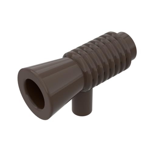 Gobricks Requisiten Horn Star Wars Pistole, 10 Stück, kompatibel mit Lego GDS-90006 4349, klassisches Bulk-Spielzeug, MOC, Farbe: Dunkelbraun 308 Gobricks Requisiten Horn Star Wars Pistole, 10 Stück, kompatibel mit Lego GDS-90006 4349, klassisches Bulk-Spielzeug, MOC, Farbe: Dunkelbraun 308 von XYEIUGO