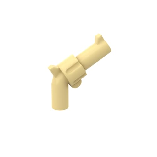 Gobricks Requisiten Revolver, 50 Stück, kompatibel mit Lego GDS-90108, klassisches Bulk-Spielzeug, MOC, Farbe: Hellgelb 19 Gobricks Requisiten Revolver, 50 Stück, kompatibel mit Lego GDS-90108, klassisches Bulk-Spielzeug, MOC, Farbe: Hellgelb 19 von XYEIUGO
