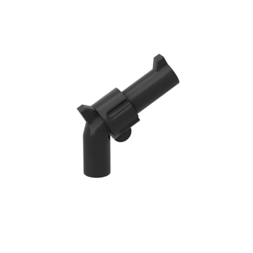 Gobricks Requisiten Revolver, 50 Stück, kompatibel mit Lego GDS-90108, klassisches Bulk-Spielzeug, MOC, Farbe: Schwarz 26 Gobricks Requisiten Revolver, 50 Stück, kompatibel mit Lego GDS-90108, klassisches Bulk-Spielzeug, MOC, Farbe: Schwarz 26 von XYEIUGO