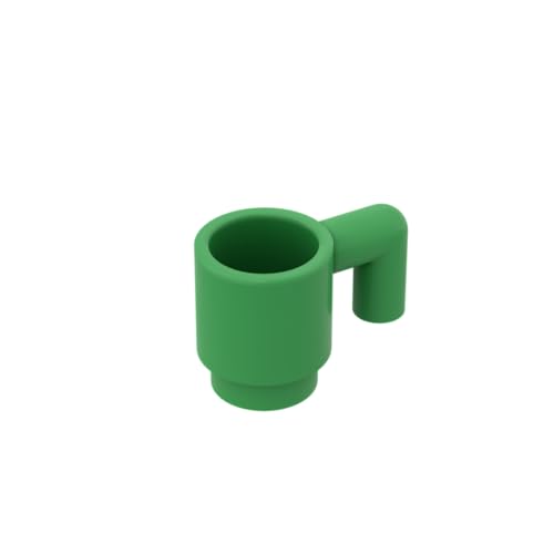 Gobricks Requisiten Wasserbecher, kompatibel mit Lego GDS-M156 3899, klassisches Bulk-Spielzeug, MOC, Farbe: Hellgrün, 37, 10 Stück Gobricks Requisiten Wasserbecher, kompatibel mit Lego GDS-M156 3899, klassisches Bulk-Spielzeug, MOC, Farbe: Hellgrün, 37, 10 Stück von XYEIUGO