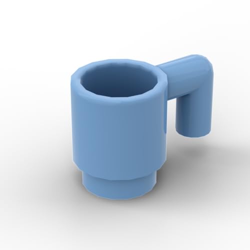 Gobricks Requisiten Wasserbecher, kompatibel mit Lego GDS-M156 3899, klassisches Bulk-Spielzeug, MOC, Farbe: mittelblau, 102 Gobricks Requisiten Wasserbecher, kompatibel mit Lego GDS-M156 3899, klassisches Bulk-Spielzeug, MOC, Farbe: mittelblau, 102 von XYEIUGO