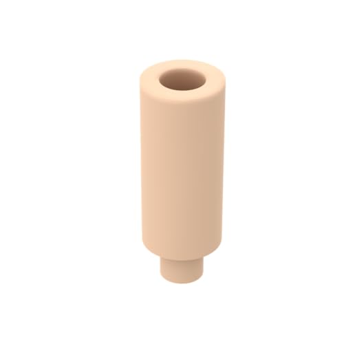 Gobricks Requisitenkerzen, 50 Stück, kompatibel mit Lego GDS-90069 37762, klassisches Bulk-Spielzeug, MOC, Farbe: helles Fleisch 283 von XYEIUGO