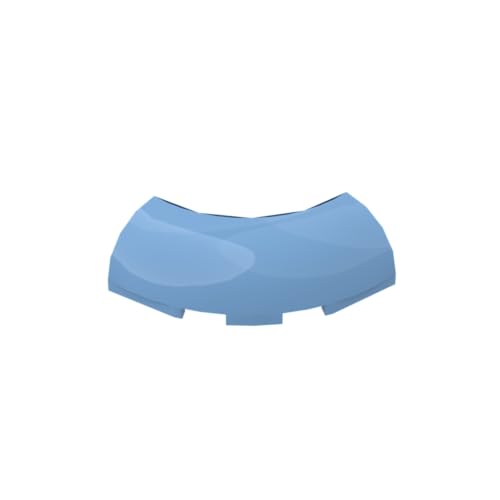 Gobricks Runde Bausteine, 3 x 3 x 1 Bogenglühstein, 10 Stück, kompatibel mit Lego 65617 GDS-2189, klassisches Bulk-Spielzeug, MOC, Farbe: mittelblau, 102 Gobricks Runde Bausteine, 3 x 3 x 1 Bogenglühstein, 10 Stück, kompatibel mit Lego 65617 GDS-2189, klassisches Bulk-Spielzeug, MOC, Farbe: mittelblau, 102 von XYEIUGO