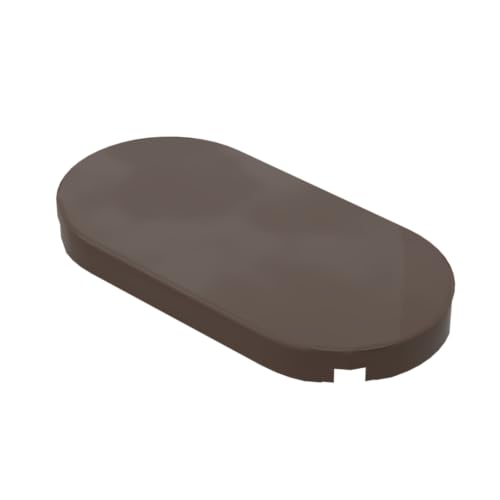 Gobricks Runde Platte, 2 x 4 ovale Lichtplatten, 10 Stück, kompatibel mit Lego GDS-90043 66857, klassisches Bulk-Spielzeug, MOC, Farbe: Dunkelbraun 308 Gobricks Runde Platte, 2 x 4 ovale Lichtplatten, 10 Stück, kompatibel mit Lego GDS-90043 66857, klassisches Bulk-Spielzeug, MOC, Farbe: Dunkelbraun 308 von XYEIUGO