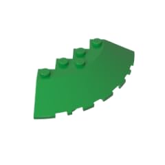 Gobricks Runde Ziegelsteine, 10 Stück, kompatibel mit Lego 95188 GDS-90469, klassisches Bulk-Spielzeug, MOC, Farbe: Grün 28 von XYEIUGO