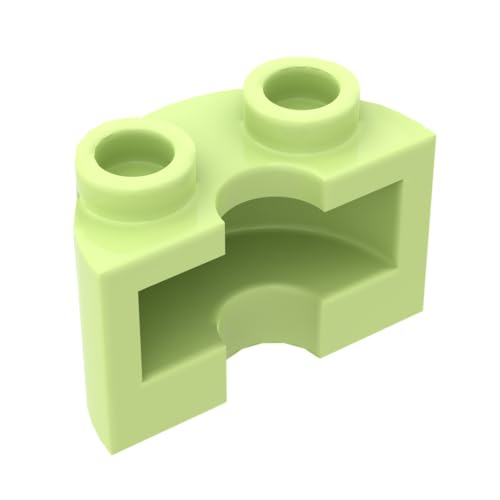 Gobricks Runde Ziegelsteine, 50 Stück, 50 Stück, kompatibel mit Lego GDS-90040 68013, klassisches Bulk-Spielzeug, MOC, Farbe: Gelbgrün 326 Gobricks Runde Ziegelsteine, 50 Stück, 50 Stück, kompatibel mit Lego GDS-90040 68013, klassisches Bulk-Spielzeug, MOC, Farbe: Gelbgrün 326 von XYEIUGO