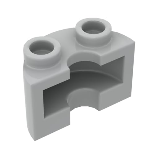 Gobricks Runde Ziegelsteine, 50 Stück, 50 Stück, kompatibel mit Lego GDS-90040 68013, klassisches Bulk-Spielzeug, MOC, Farbe: Hellblaugrau 194 Gobricks Runde Ziegelsteine, 50 Stück, 50 Stück, kompatibel mit Lego GDS-90040 68013, klassisches Bulk-Spielzeug, MOC, Farbe: Hellblaugrau 194 von XYEIUGO