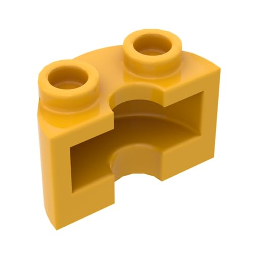 Gobricks Runde Ziegelsteine, 50 Stück, 50 Stück, kompatibel mit Lego GDS-90040 68013, klassisches Bulk-Spielzeug, MOC, Farbe: Hellorange 191 Gobricks Runde Ziegelsteine, 50 Stück, 50 Stück, kompatibel mit Lego GDS-90040 68013, klassisches Bulk-Spielzeug, MOC, Farbe: Hellorange 191 von XYEIUGO