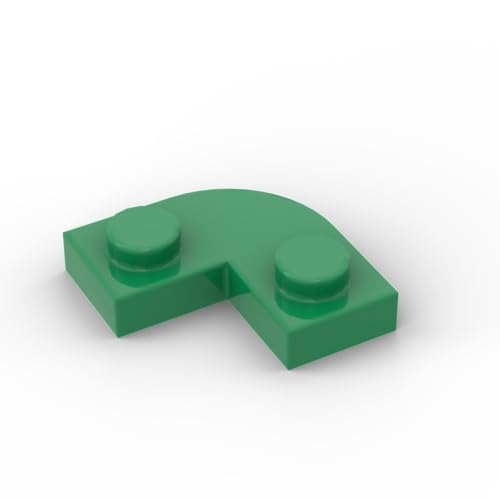 Gobricks Rundes Plattenfilet 2 x 2 mit 1 x 1 Ausschnitt, 50 Stück, kompatibel mit Lego 79491 GDS-90158, klassisches Bulk-Spielzeug, MOC, Farbe: Grün 28 Gobricks Rundes Plattenfilet 2 x 2 mit 1 x 1 Ausschnitt, 50 Stück, kompatibel mit Lego 79491 GDS-90158, klassisches Bulk-Spielzeug, MOC, Farbe: Grün 28 von XYEIUGO