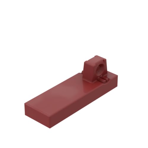 Gobricks Scharnierplatte, 1 x 3 oben mit Scharnierplatte, 10 Stück, kompatibel mit Lego GDS-M216, klassisches Bulk-Spielzeug, MOC, Farbe: Dunkelrot, 154 Gobricks Scharnierplatte, 1 x 3 oben mit Scharnierplatte, 10 Stück, kompatibel mit Lego GDS-M216, klassisches Bulk-Spielzeug, MOC, Farbe: Dunkelrot, 154 von XYEIUGO