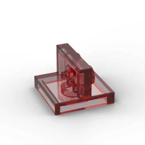 Gobricks Scharnierplatte, 2 x 2 Halterungsplatten, 10 Stück, kompatibel mit Lego 41682 GDS-90491, klassisches Bulk-Spielzeug, MOC, Farbe: Trans Red 41 Gobricks Scharnierplatte, 2 x 2 Halterungsplatten, 10 Stück, kompatibel mit Lego 41682 GDS-90491, klassisches Bulk-Spielzeug, MOC, Farbe: Trans Red 41 von XYEIUGO