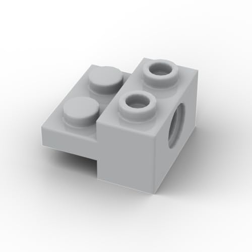 Gobricks Technologiestein 1 x 2 Ziegel mit Löchern, 50 Stück, kompatibel mit Lego 73109 GDS-90177, klassisches Bulk-Spielzeug, MOC, Farbe: Hellblaugrau 194 Gobricks Technologiestein 1 x 2 Ziegel mit Löchern, 50 Stück, kompatibel mit Lego 73109 GDS-90177, klassisches Bulk-Spielzeug, MOC, Farbe: Hellblaugrau 194 von XYEIUGO