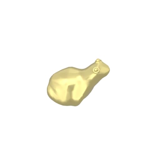 Gobricks Tiere, Froschkröte, 10 Stück, kompatibel mit Lego GDS-M205 33320, klassisches Bulk-Spielzeug, MOC, Farbe: Chrom, Gold Gobricks Tiere, Froschkröte, 10 Stück, kompatibel mit Lego GDS-M205 33320, klassisches Bulk-Spielzeug, MOC, Farbe: Chrom, Gold von XYEIUGO